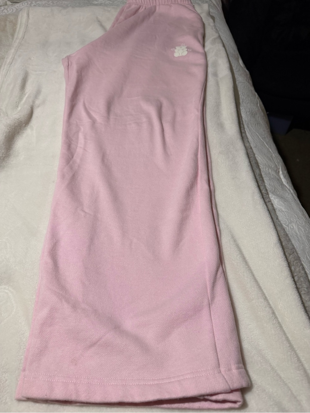 Aeropostale Pink Track Pants with Subtle Logo
